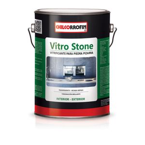 Barniz Vitrificante 1 Galón Vitrostone Transparente Chilcorrofin