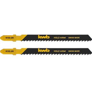 2 Hojas de Calar para Madera Toma T 100 mm Kwb