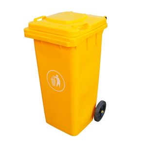 Contenedor Basura 240 Lts Amarillo