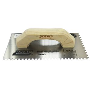 Llana Metálica Dentada Tipo A 280X130 mm Lizcal