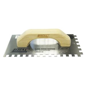 Llana Metálica Dentada Tipo C 280X130 mm Lizcal