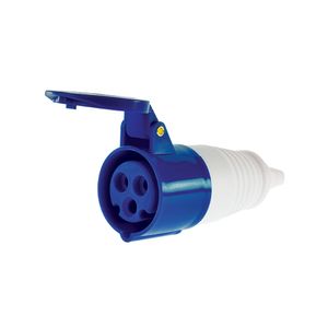 Enchufe Hembra Volante 16A 220V Ip44 2P+T Lexo