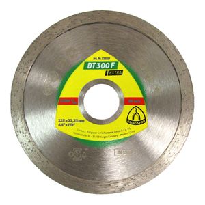 Disco Diamantado Continuo 4,5'' Extra Dt300F Klingspor