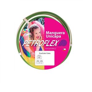 Manguera Riego Bicolor Set. 1/2'' X 20 Mts c/Accesorios Petroflex