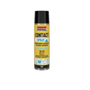 Adhesivo Spray Contact Trans.T/Amarillo 136979 Soudal