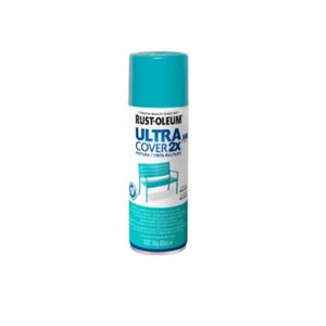 Pintura en Aerosol Ultra Cover 2X Turquesa Brillante 340G Rust Ol